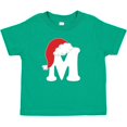 thumbnail image 3 of Inktastic Christmas Letter M Santa Hat Alphabet Boys or Girls Toddler T-Shirt, 3 of 5