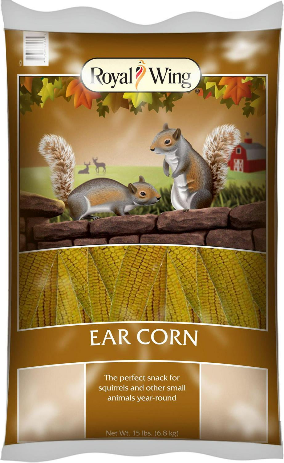 Iowa Grown Ear Corn for Squirrels Deer Birds Crafts 18 Large Ears 9-10 lbs. 