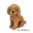 thumbnail image 3 of PVCS Realistic Plush Toy Dog Labradoodle Dog Plush Stuffed Animal Gift for Kids, 3 of 5