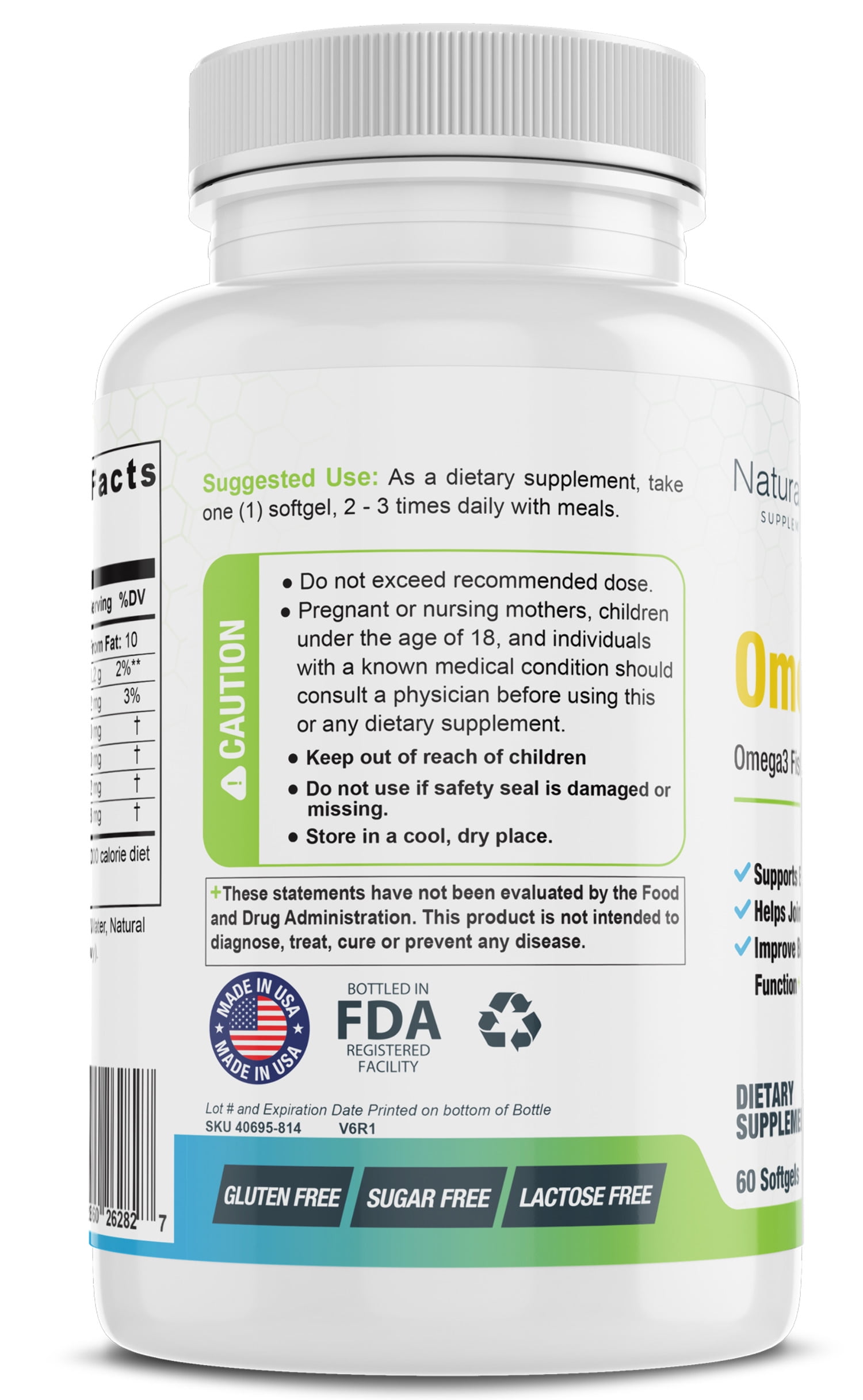 OmegaActiv - Omega3 Fish Oil Blend
