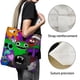 thumbnail image 3 of Garten of Banban Bolso de tela con estampado de lienzo para mujer, bolsa de compras reutilizable y estética, con cremallera interior, regalo para mujer,40*40cm., 3 of 6
