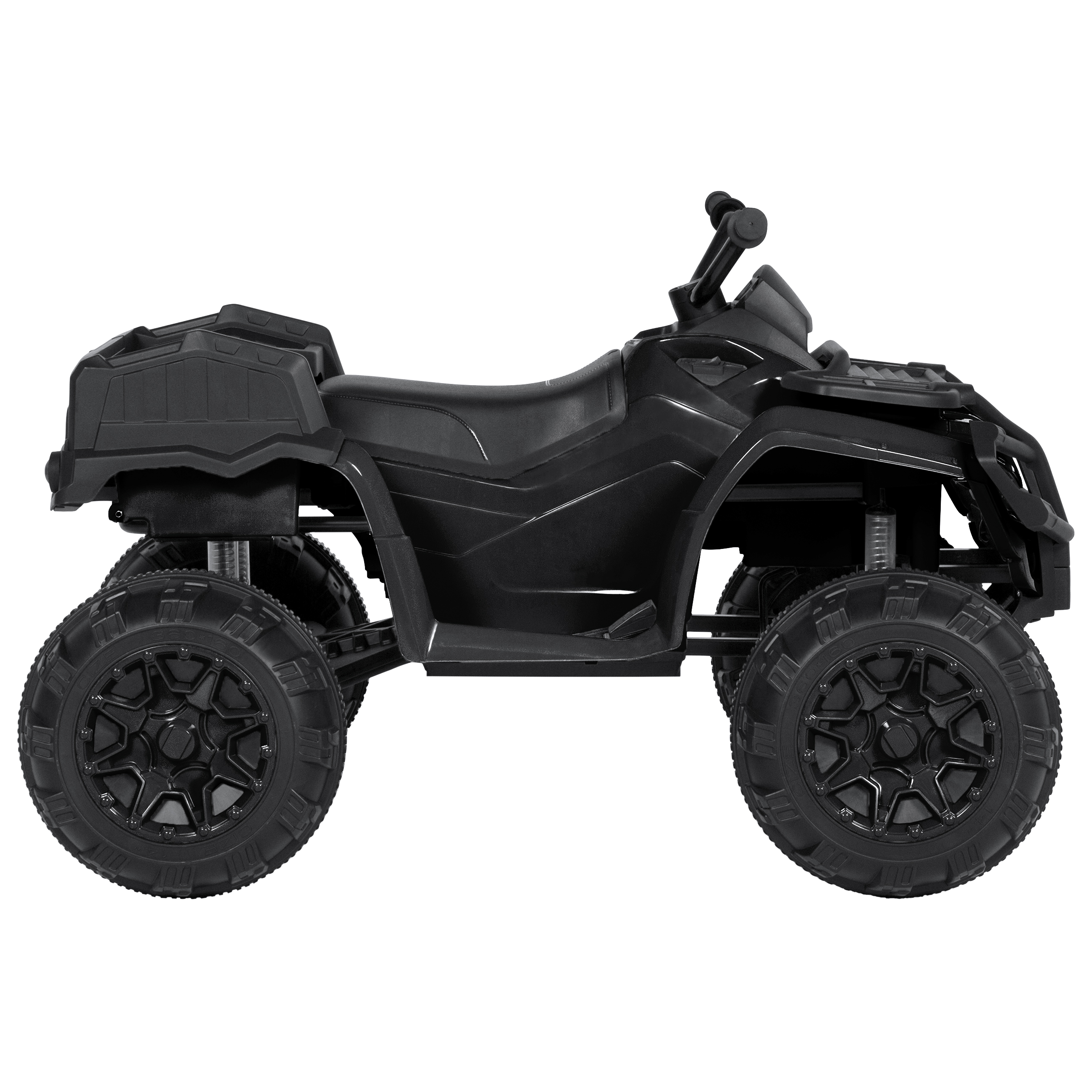 Best Choice Products 12V Kids Powered ATV Quad 4-Wheel Ride On Car w/ 2 Speeds, Spring Suspension, MP3, Storage - Black - image 4 of 8