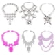 thumbnail image 5 of Conjunto de ropa y vestido de fiesta para muñecas, accesorios suaves para muñecas para niñas, 5 of 7