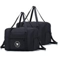 thumbnail image 1 of Cabin Bag 40x20x25 Cm For Ryanair Approved Size Foldable Hand Luggage Case Travel Duffel Bag Underseat Luggage Carry On Shoulder Bag Cabin Baggage Nyl, 1 of 5