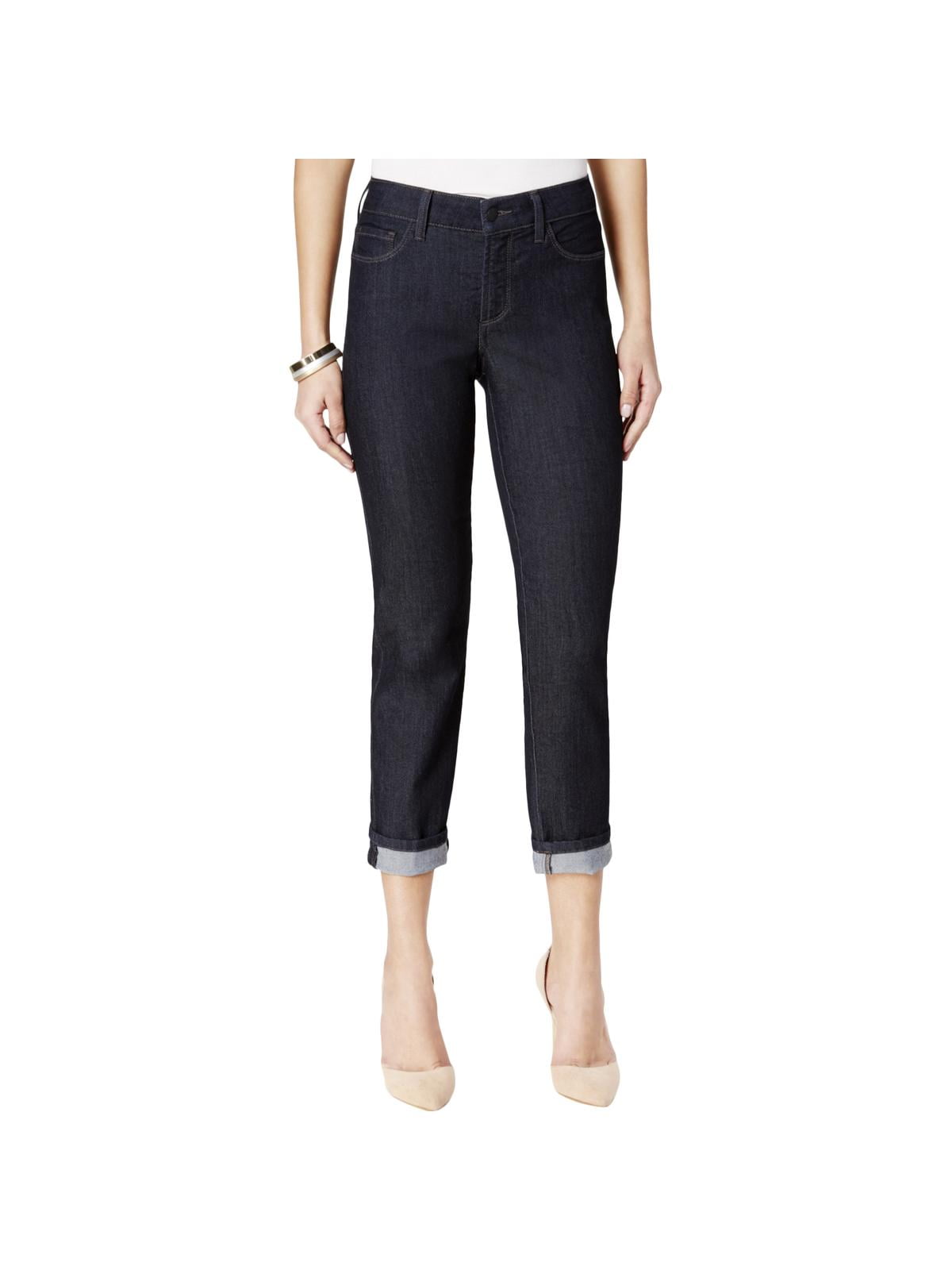 NYDJ NYDJ Womens Alina Cuffed MidRise Ankle Jeans