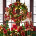 thumbnail image 4 of RAZ Imports 4" Green and White Mistletoe Berry Embellished Glass Christmas Ornaments - Set of 3, 4 of 5