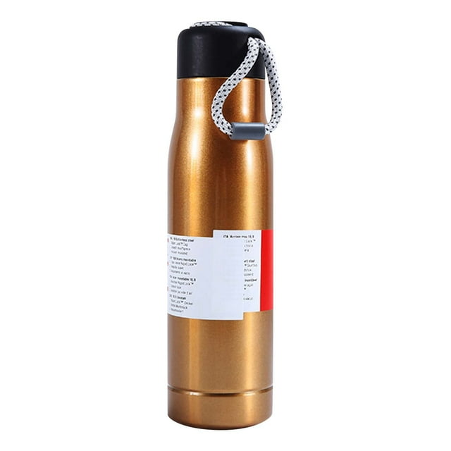 Bouteille d'Eau en Acier Inoxydable Isolée sous Vide en Forme de Cola Tasse d'Isolation en Acier Inoxydable 304 Tasse à Thé de Haute Qualité pour Hommes Grande Capacité Tasse d'Eau Portable