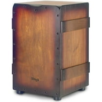 Stagg Crate Style Cajon Drum Brown Sunburst - Model CAJ-CRATE SBB