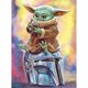 thumbnail image 1 of Cuadros Decorativos Ölfarbe nach Zahlen Yoda Ausmalbild digital Ehuebsd Nuevos Originales, 1 of 5