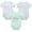 Light Green-33, variant on Vdoaml 3 Pack Infants Cotton Short Sleeve Bodysuit Baby Girl Summer Cute Romper Newborns Printed Onesies 6-9 White