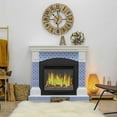 thumbnail image 4 of Mi Alma Peel & Stick Tiles - Blue White Floral Vinyl Backsplash 12x12, 4 of 9