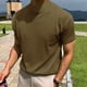thumbnail image 2 of Men's Summer Sleeves Short Sleeve Slim Fit Fashion Breathable Men's Shirt 5XL, 2 of 5