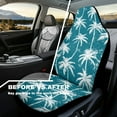 thumbnail image 4 of Yuyamidu Coconut Tree Car Seat Covers Hawaii Auto Seat Covers Front Seats Only Easy to Install and Clean Automotive Accessories Universal Fit for Most Vehicle, 4 of 7