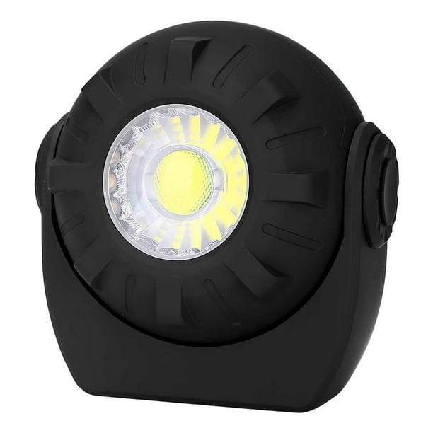 Yuarrent Lámpara de trabajo COB Lámpara de noche giratoria Carga USB Luz de noche de emergencia con imán Resalte Luz baja para senderismo al aire libre Iluminación novedosa Yuarrent HA018557-00