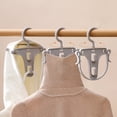 thumbnail image 1 of Apmemiss Clearance Clothes Drying Hanger, Portable Hanging Drying Rack,Drip Foldable Hanging Rack, 360° Rotatable Hook for Drying Towels Bras Baby Clothes Gloves Plastic, 1 of 8