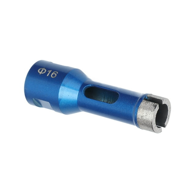Broca de diamante, sierra perforadora de mármol de 16 mm, abridor de agujeros de mármol, fabricado para durar