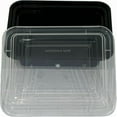thumbnail image 4 of JC 240 Sets of Black Meal Prep Box with Lids - 12oz Microwave Takeout Containers for Takeout & Lunch, 4 of 7