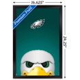 thumbnail image 3 of NFL Philadelphia Eagles - S. Preston Mascot Swoop 20 Wall Poster, 14.725" x 22.375", Framed, 3 of 3