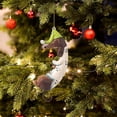 thumbnail image 2 of Decoraciones Del Árbol de Navidad, Lindo Perro Colgante de Vacaciones Acrílico Hecho a Mano para el Coche Oficina en el Hogar, Adornos Personalizados Del Árbol de Navidad de Mascotas, 2 of 2