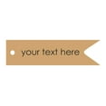 thumbnail image 1 of 100 PCS Custom Made Your Text Here Hang Tags Personalized Wedding Favor Gift Paper Tags, 1 of 1