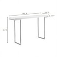 thumbnail image 4 of Moe's Home Table Console en Bois Repetir en Laque Blanche, 4 of 4