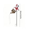 thumbnail image 3 of Yeciiwht Santa Claus Solar Watering Can Light – 32.7in Colorful Garden Stake Decoration Kettle Light, Outdoor Christmas Yard Lawn Light for Holiday Decor, 3 of 7