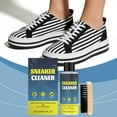 thumbnail image 6 of Shoe Cleaning Set, 120ml Complete Kit with Brush and Cleaner for Sneakers, Leather Shoes, and Footwear Care, 6 of 9