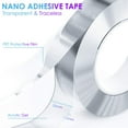 thumbnail image 4 of Cinta Adhesiva Doble Cara Extra Fuerte, 10M Nano Tape Cinta Adhesiva Lavable Sin Trazas, Cintas Adhesivas Reutilizables, Cinta Adhesiva Transparente Impermeable Antideslizante Multifuncional Adepaton MZQ-0744-1, 4 of 8