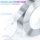 thumbnail image 4 of Cinta Adhesiva Doble Cara Extra Fuerte, 10M Nano Tape Cinta Adhesiva Lavable Sin Trazas, Cintas Adhesivas Reutilizables, Cinta Adhesiva Transparente Impermeable Antideslizante Multifuncional Zhivalor Papelería Básica, 4 of 8