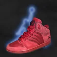 thumbnail image 1 of Ni - ke Men’s Ni - ke AIR JORDAN 1 Flight 4 Premium Red Suede Mid Top Sneakers | US 11 |GUC, 1 of 5