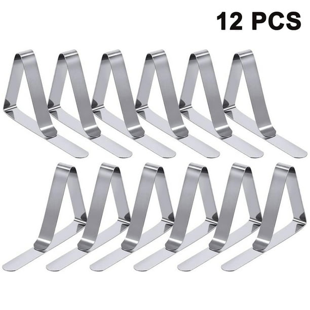 Outdoor Tablecloth Clips Large Table Cover Clamps for Tables, Flexible