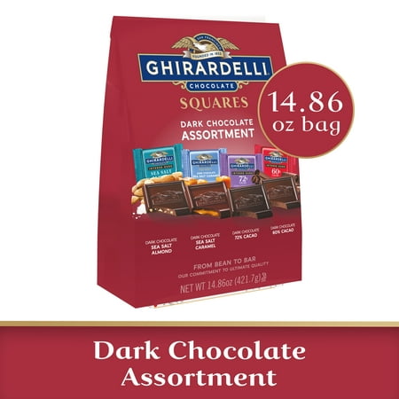 UPC 747599322747 product image for GHIRARDELLI Dark Chocolate Squares Assortment  14.86 oz Bag | upcitemdb.com