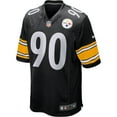 thumbnail image 2 of Youth Nike T.J. Watt Black Pittsburgh Steelers Game Jersey, 2 of 7