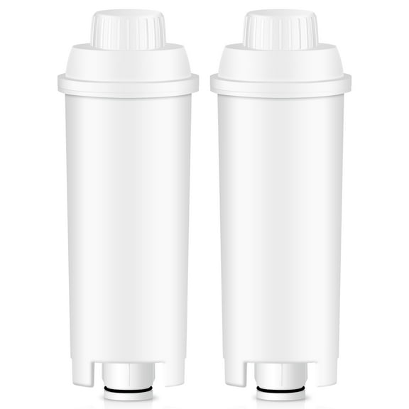2 Pack AQUACREST C002 Replacement for DELONGHI De'Longhi DLS C002 Coffee Water Filter