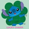 thumbnail image 2 of Girl's Lilo & Stitch Lucky Charm  Graphic T-Shirt, 2 of 4