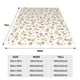 thumbnail image 3 of Balery Rose Flowers Manta de Felpa Suave y Acogedora – Cobija de Franela Aterciopelada para Cama, Lavable y Cálida para Sofá, Mascotas, Transpirable-80"x60", 3 of 7