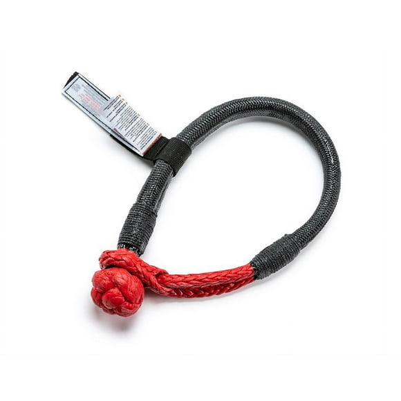 Factor 55 Shackle Rope 00066 3/8 Inch Diameter Plasma Rope; Gray; 43500 Minimum Breaking Strength; 10 Inch Length; Single
