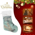 thumbnail image 4 of Coolnut 17.7 Inch Christmas Stockings, 2 PCS Beautiful Dragonflies Presonalized Large Stocking Sock for Family Holiday Xmas Party Decorations, 4 of 7
