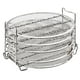 thumbnail image 1 of WORGEOUS 1 Set 5 capas Rack de deshidratador Rack Frey Cooker Rack Accesorios de acero inoxidable Compatible con Ninja Grill 6.5 cuartos y 8 cuartos (color variado), 1 of 8
