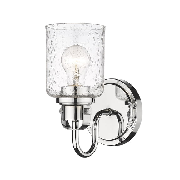 Z-Lite 340-1S-CH Kinsley 10" Tall Wall Sconce - Chrome