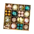 thumbnail image 1 of Juego de 64 Piezas de Adornos Navideños, Adornos para El de Navidad, Artículos para Fiestas, Manualidades, Decoración de Mesa DIY, Brillantes Ad Estilo A, 1 of 7