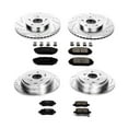 thumbnail image 3 of PowerStop Front and Rear Z23 Evolution Sport Carbon-Fiber Ceramic Brake Pad and Drilled & Slotted Rotor Kit Fits: ACURA Select Models K2300, 3 of 10