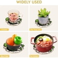 thumbnail image 5 of SKYSONIC Monster Claw Baseball Pot Holders Trivets, 2 Pcs Heat Resistant Trivets,Animal Paw Cotton Thread Weave Mats for Hot Pads Pans Pot Bowl Teapot for Kitchen Decor, 5 of 7