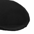 thumbnail image 7 of Soft Saucer Chair Slipcover, Removable Polyester Moon Chair Cover, for Living Room Adults - Black, 7 of 7