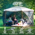thumbnail image 4 of CLAM Quick-Set Gazebo Canopy Accessory Rain Fly Tarp (Tent Not Included), 4 of 11