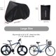 thumbnail image 2 of Funda para bicicleta, funda para lluvia antipolvo Oxford 210D con bolsa de almacenamiento con protección UV para almacenamiento de bicicletas de montaña al aire libre, 2 of 4