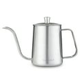thumbnail image 1 of Easyworkz Gage Gooseneck Pour Over Coffee Kettle 20 oz Stainless Steel Hand Drip Coffee Pot, Brushed Silver, 1 of 6