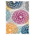 thumbnail image 2 of Modern Floral Circles Design Area Rug 9' x 12' Multi, 2 of 2