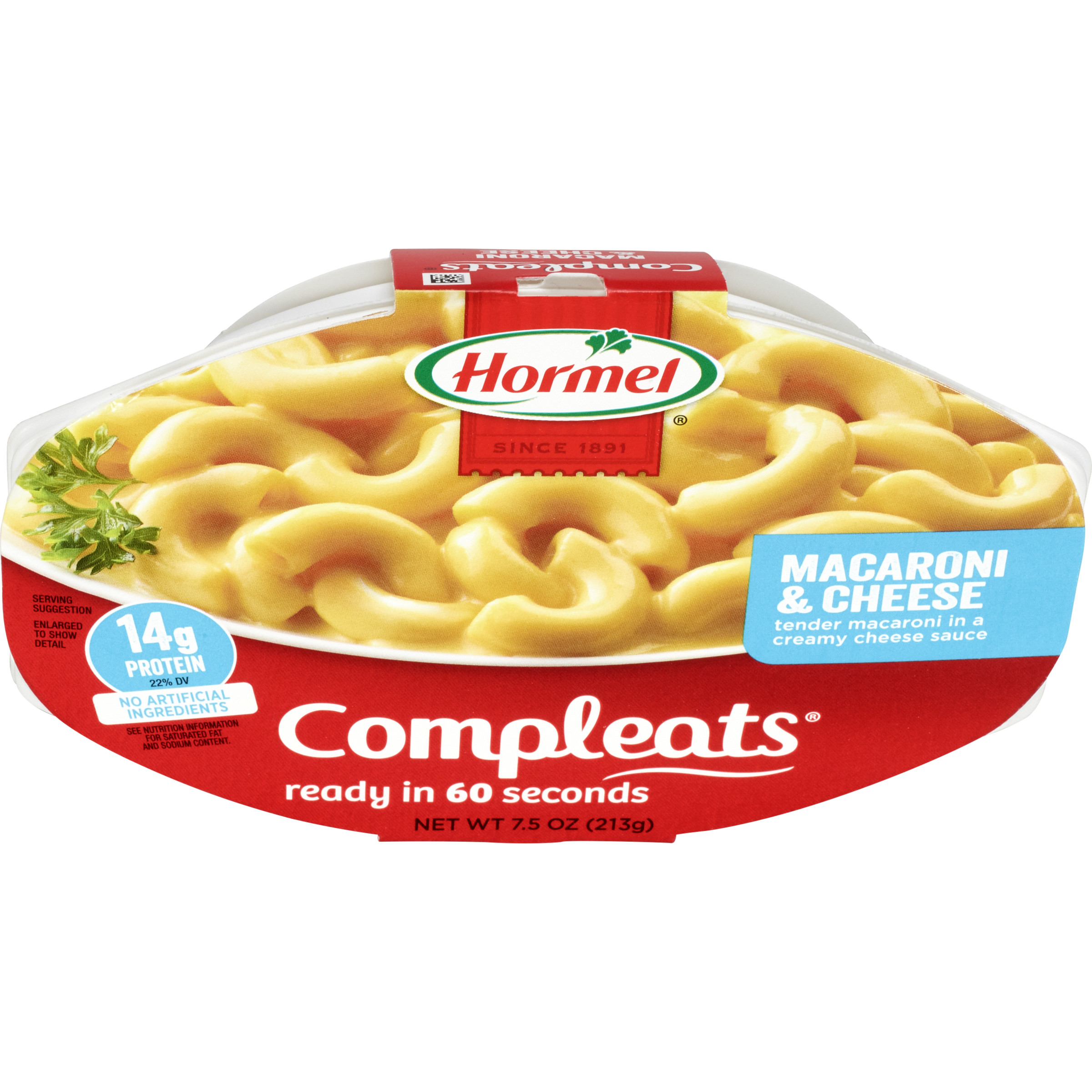 HORMEL COMPLEATS Macaroni & Cheese, 7.5 oz - Walmart.com