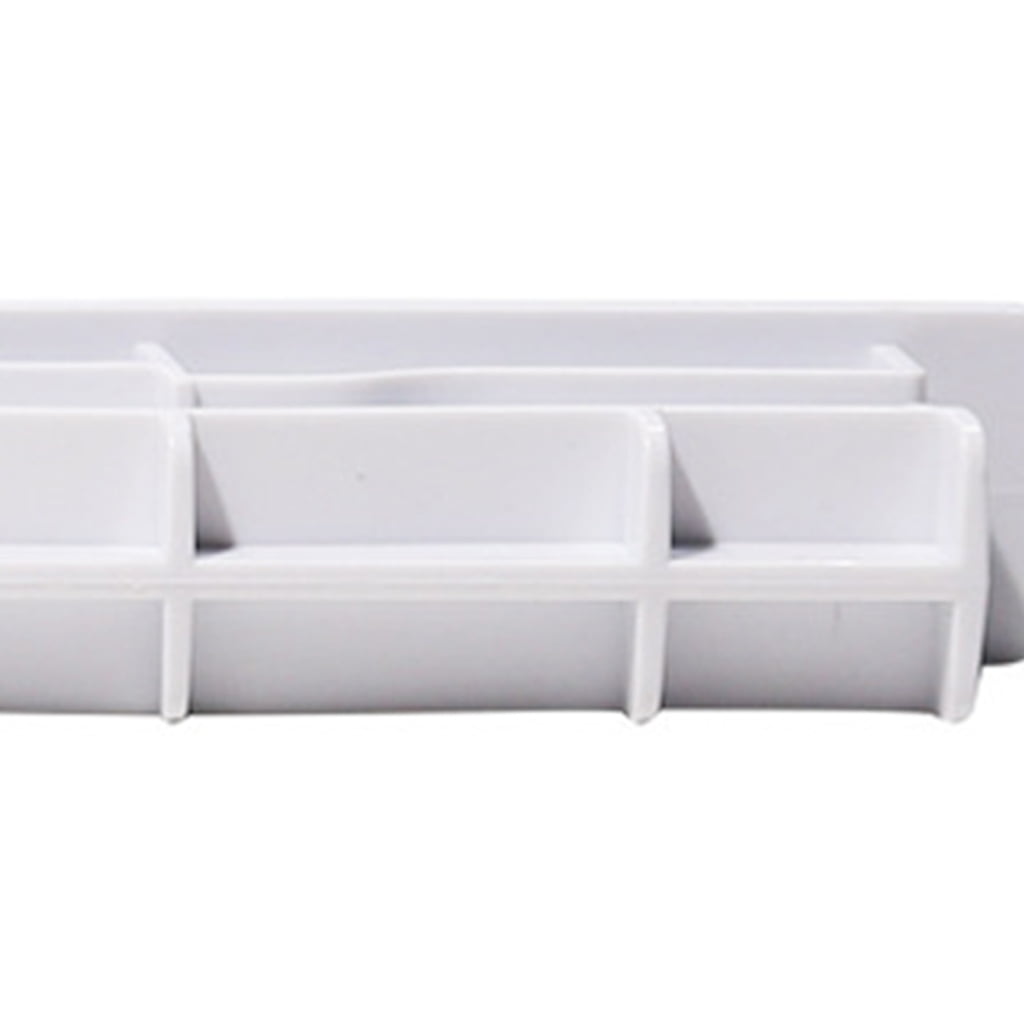 ABS Refrigerator Drawer Center Rails 12.8 Inches for Easy Installation Sliding